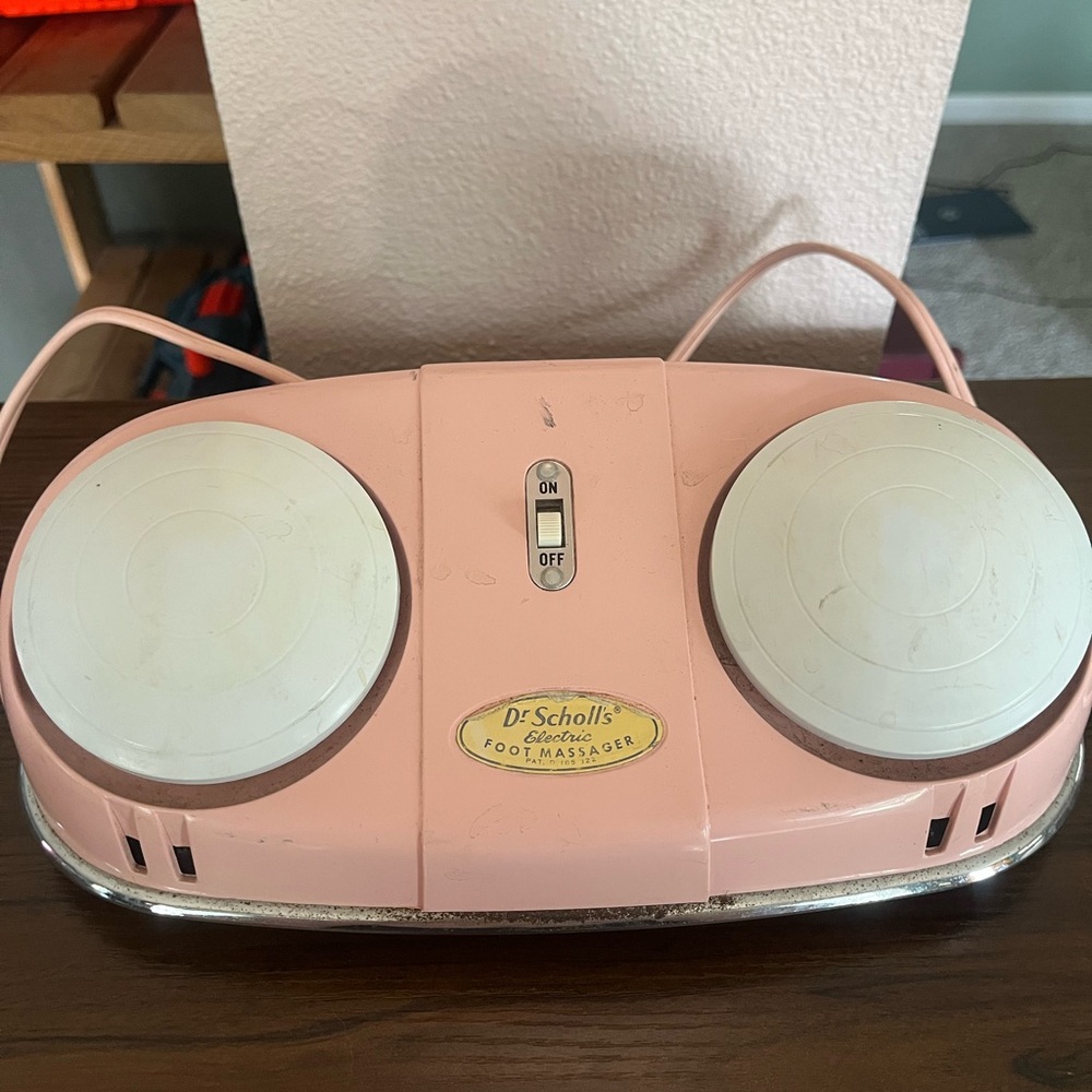1960s Dr. Scholl's electric foot massager